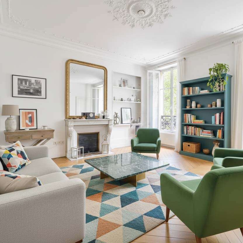 Entreprise CHC Habitat réalise une rénovation d'appartement à Versailles